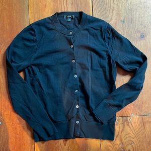 J. Crew black Jackie cardigan